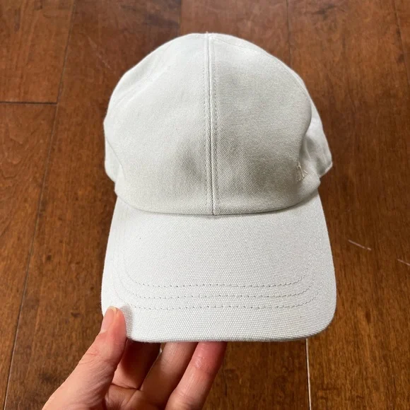 DIOR BASEBALL CAP - Gray Cotton Canvas